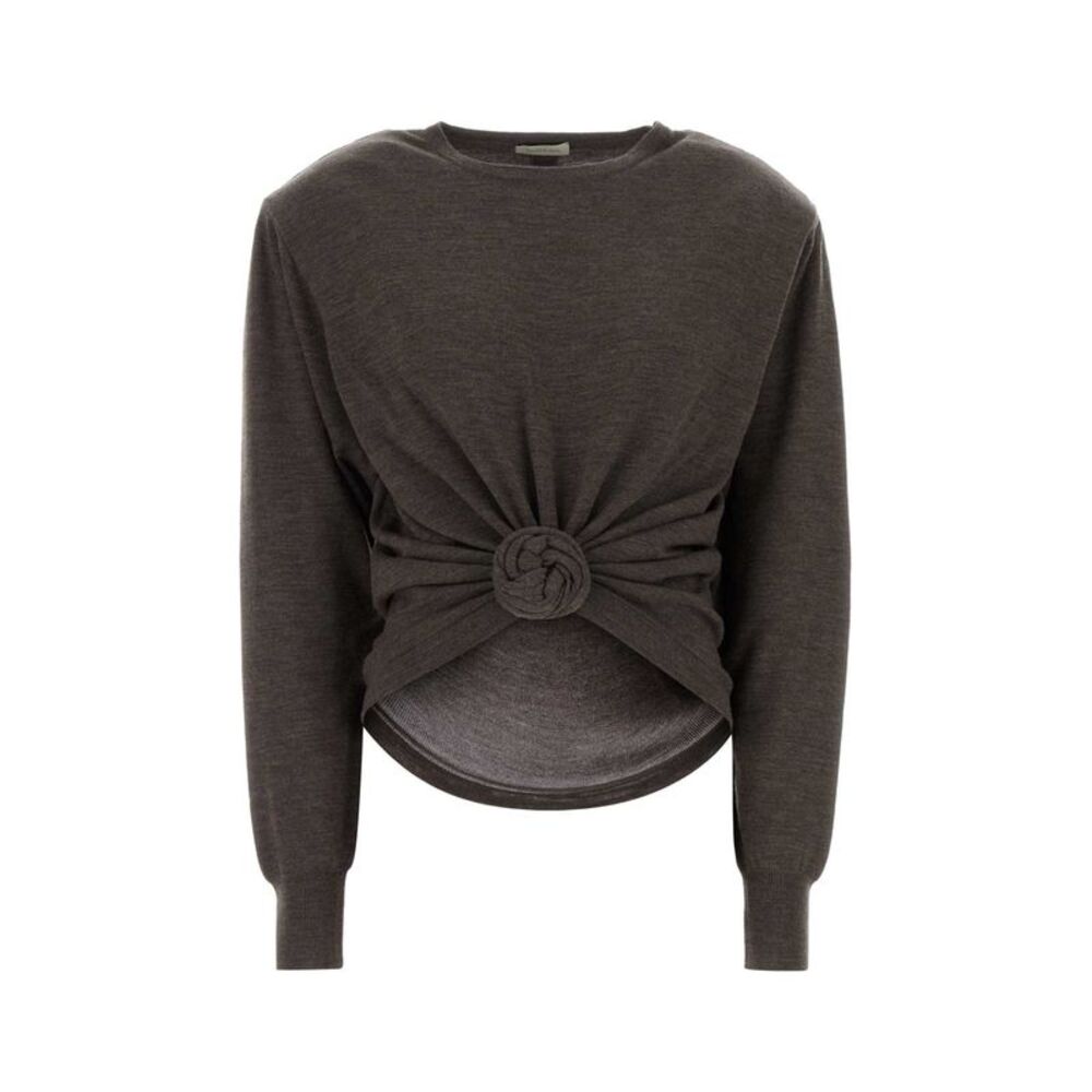 Magda Butrym Women Mud Wool Sweater
